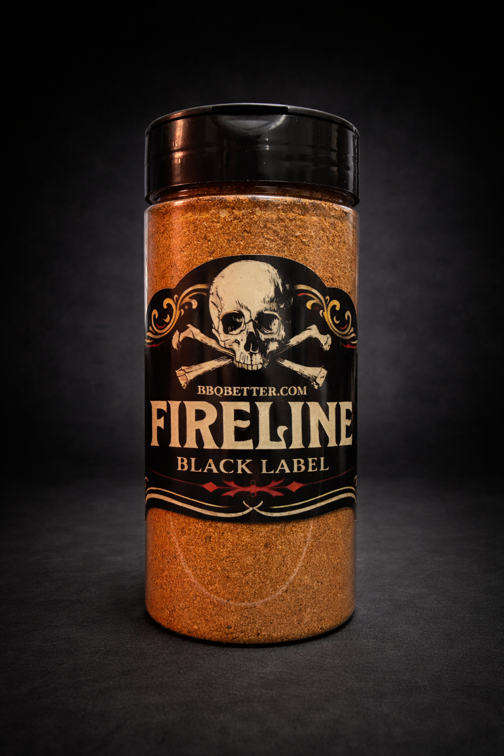 Fireline Black Label — Spicy BBQ Dry Rub for Ribs & Chicken by BBQ Better